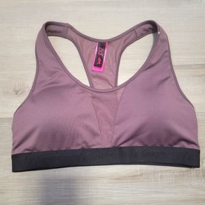 La Senza Sports Bra with Mesh Cut Outs | Size   L |